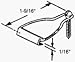 Tools & Hardware : Prime Line Prod. 181508 Spline Latch