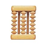 Wooden Foot Massager with Roller Balls - Quantity 1