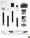 Sharper Image 18-Piece Barbecue Tool Set with Case