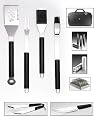 Sharper Image 18-Piece Barbecue Tool Set with Case