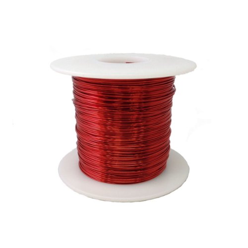 Magnet Wire, Enameled Copper Wire, 22 AWG, 1.0 Lbs, 507' Length, 0.0263