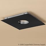 Review Copperfield  / Copperfield 25366 3 Inch Pellet Vent Pro Ceiling Support Firestop Spacer (for 1 Inch Clearance Inch With Clamp