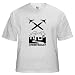 Chem Trail Plain T-Shirt Ufo White T-Shirt by CafePress