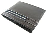 Tommy Hilfiger Mens Clemson Passcase Billfold, Brown, One Size