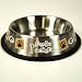 GREEN BAY PACKERS STAINLESS STEEL PET DISH DOG BOWL