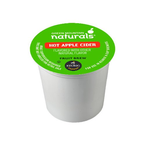 Green Mountain Naturals Hot Apple Cider KCup Portion Count for Keurig