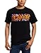 FEA Merchandising Men's Def Leppard Union Logo Tee, Black, Small