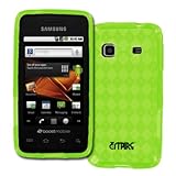 EMPIRE Neon Green Diamond Poly Skin Case Cover for Boost Mobile Samsung Gal ....