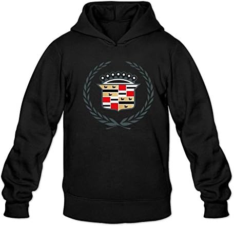 Minfa Men's General Motors Cadillac Logo1 Hoodie Black XXL