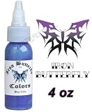Iron Butterfly Tattoo Ink 4 OZ Blue Grey Pigment NEW NR