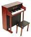 Musical Instruments : Schoenhut Traditional Spinet Kids Piano (Mahogany/Black)