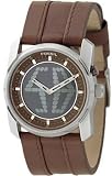 Image of Fossil Gents Trend,. Genuine Brown leather strap, Big Tic Dial