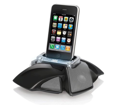 JBL On Stage IV Portable Loudspeaker Dock for iPod and iPhone (Black)