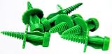 SIX NYLON HEAT RESISTANT CORN ON THE COB HOLDERS