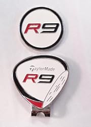 TaylorMade R9 White Magnetic Golf Ball Marker & Hat Clip