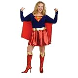 Adults' Plus Size Supergirl Costume