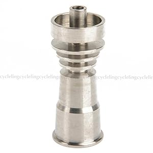 ROCKBROS Pure Titanium Nail Ti Nail 14mm 18mm Female Grade 2 Domeless Titanium Nails For Vapor Globe Globes Tubes For Smoking