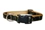 Small Camouflage Dog Collar: 5/8" wide, Adjusts 10-14".
