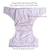 Kawaii Baby Newborn Cloth Diaper 6-22 Lb. With 2 Microfiber Inserts 