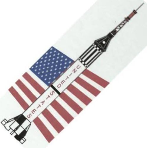 Dr Zooch Flying Model Rocket Kit 21 Mercury Redstone Freedom 7