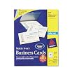 Avery 2 X 3.5in Ink Jet Business Cards (250 Cards) (Ivory)