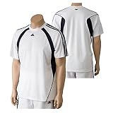 Mens Adidas Response Court T-Shirt - White/Dark Navy