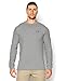 Under Armour Men's Amplify Thermal Shirt, True Gray Heather (025)/Graphite, Large