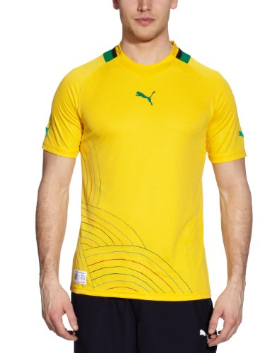 PUMA Herren Fu&szlig;balltrikot Africa Home Replica, savannah yellow-mamba green-south africa, X Preisvergleich