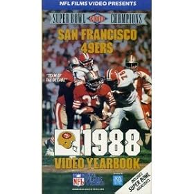 San Francisco 49ers 1988 Video Yearbook: NFL Films [VHS]