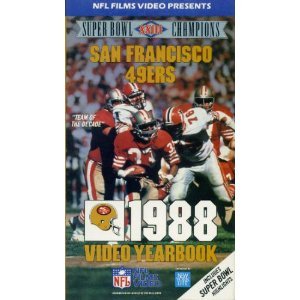 San Francisco 49ers 1988 Video Yearbook: NFL Films [VHS]