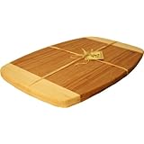 Island Bamboo 20-by-12.5 inch Cheese and Bread Platter Cutting Board