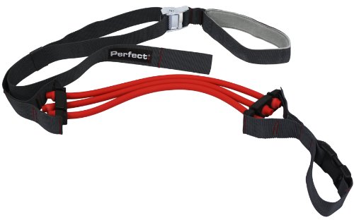 Perfect fitness pullup assist exercise equipment, red