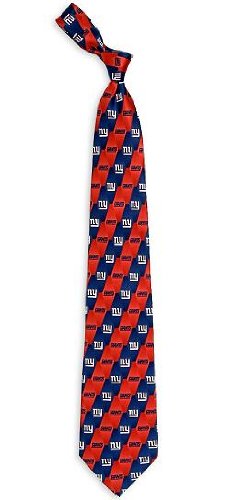 New York Giants Pattern 1 Silk Necktie