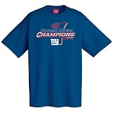 New York Giants Royal Blue Super Bowl XLII Champions Victory T-shirt