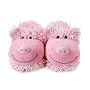 Fuzzy Friends Slippers - Pig
