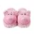 Fuzzy Friends Slippers - Pig