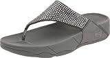 FitFlop Women's Rokkit Flip Flop,Silver Nova,8 M US