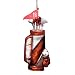 Kurt Adler 5" Glass Golf Bag Ornament