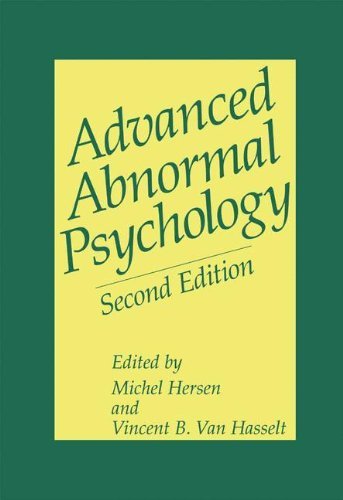 Advanced Abnormal Psychology (Hersen, Advanced Abnormal Psychology)
