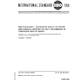 ISO 1768:1975, Glass hydrometers - Conventional value for the thermal cubic expansion coefficient (for use in the preparation of measurement tables for liquids)