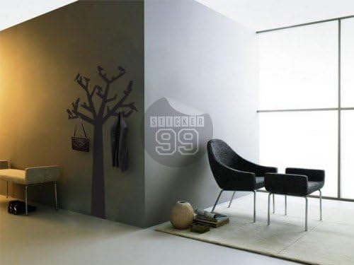 Tree Rack Removable Wall Decals