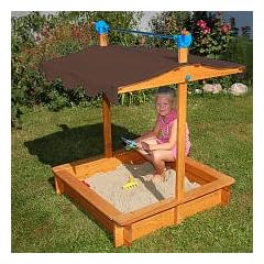 Gaspo 310436 - Sandkasten Felix mit Dachlift