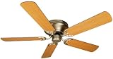 Craftmade Fans FC52BN 52" Flush Mount Nickel Ceiling Fan w/ B552P-LOK Blades