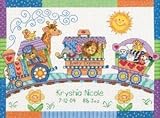 Baby Hugs Baby Express Birth Record Counted Cross Stitch Kit