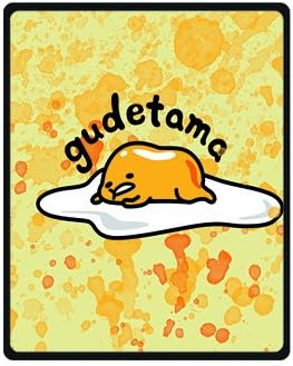 POKO Custom Gudetama Fleece Throw Blanket Size 40inch x 50inch (Small)