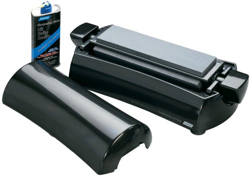 IM200 -8" Norton Three Stone Sharpening System - Fine India, Medium Crystolon, and Coarse Crystolon stones