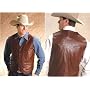 Western Nappa Lamb Vest