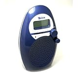 Produkt-Bild: Mini FM Radio Duschradio K&uuml;chenradio Bad Tragbares Radio Badradio Duschradio Tevion Uhr