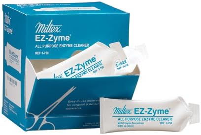 MILTEX EZ-Zyme All Purpose Enzyme Cleaner, 3/4 oz. (22 ml) packets (dispenser box of 32)