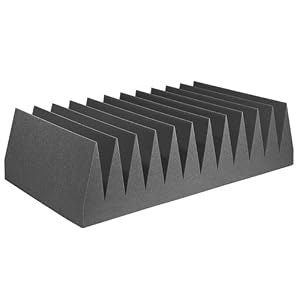 Auralex 12VEN24CHA Venus Bass Traps in Charcoal; 2- 2'x4'x12 Panels by